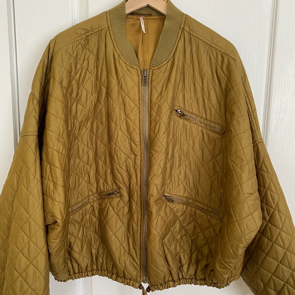 Free People Bomber Jacket Size L